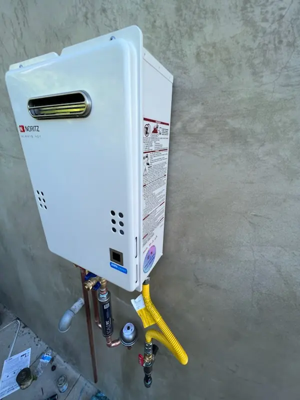 Tankless water heater installation for Three Lakes homes